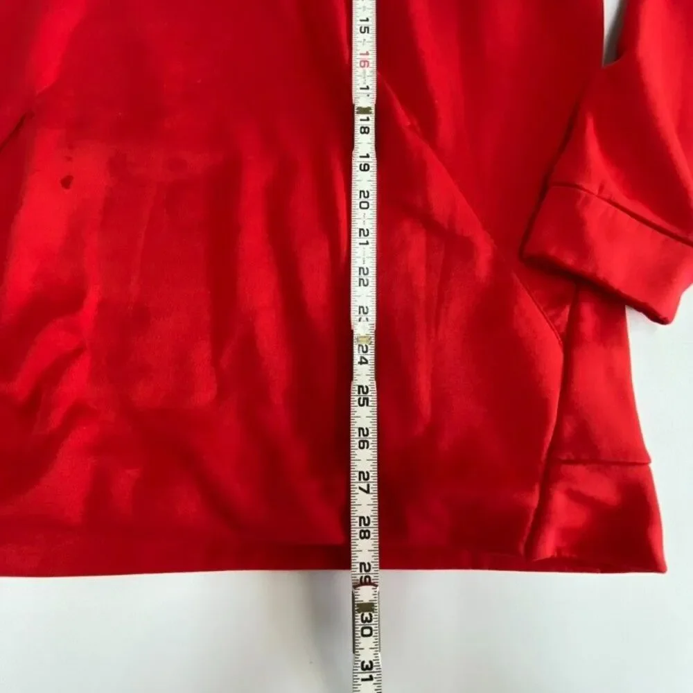 Nike Dri-FIT Hoodie Men's L Red Pullover Sweatshirt BV2764-657
